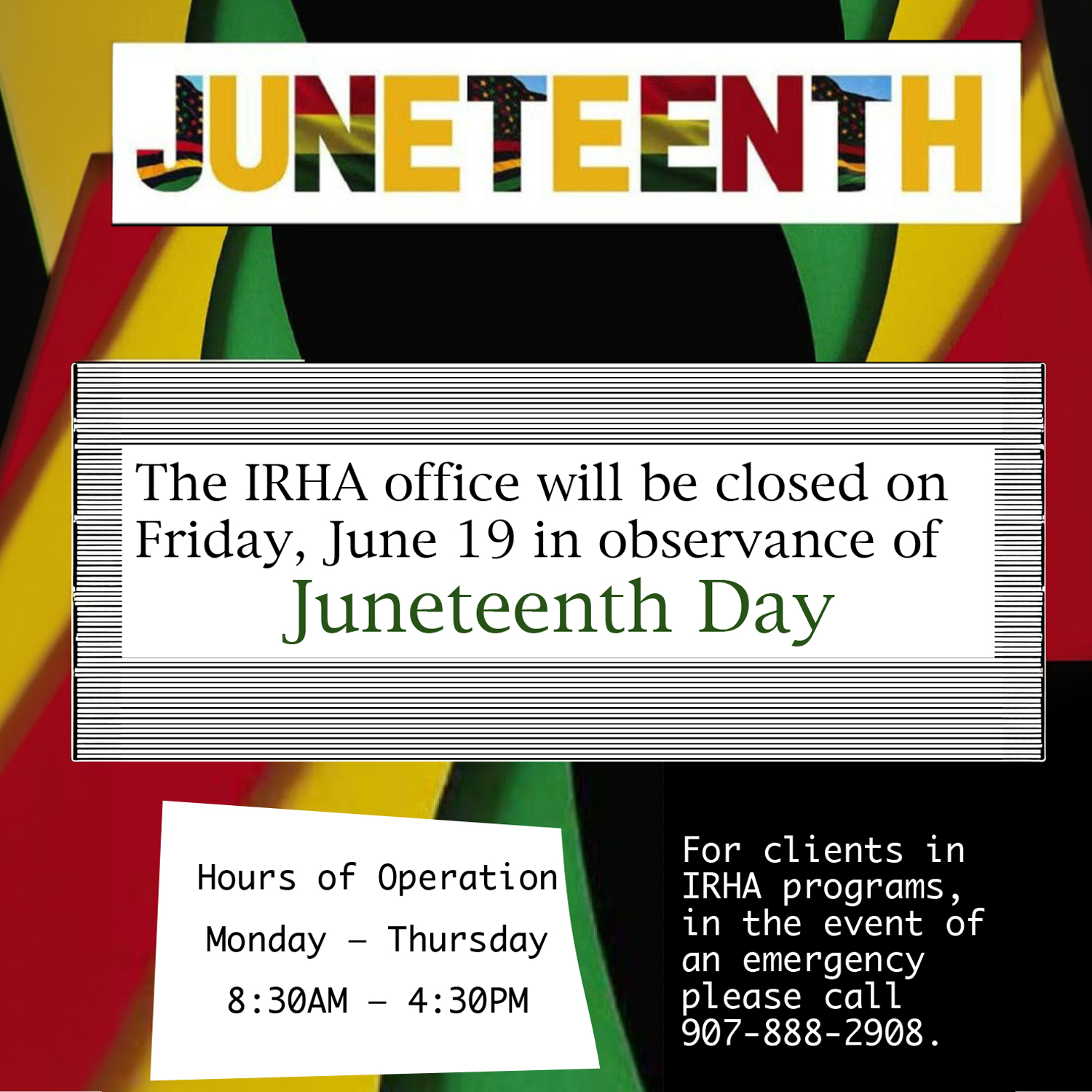 Juneteenth Holiday 2026